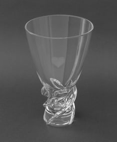 Steuben "Whirlpool" Crystal Vase