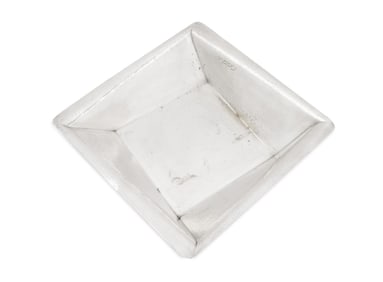 German Art Deco WMF Silver Plate Square Bowl