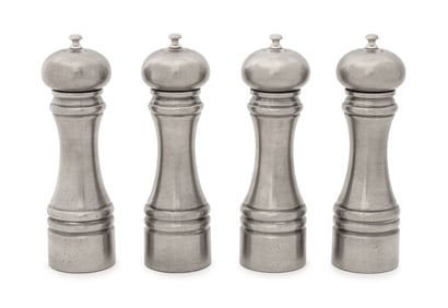 Chiarugi Pewter Salt and Pepper Mills, 4