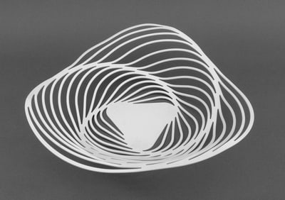 Adam Cornish for Alessi "Trinity" Centerpiece Bowl