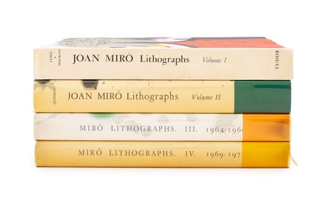 Books on Miro's Lithographs, 4