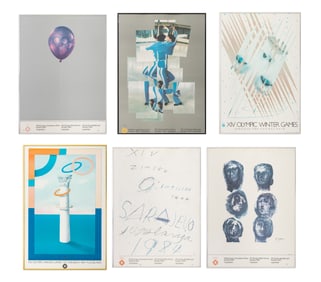 Sarajevo Winter Olympics 1984 Vintage Posters, 6