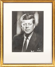 John F. Kennedy Signed Photograph