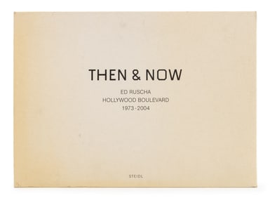 Ed Ruscha Signed "Then and Now", 2005