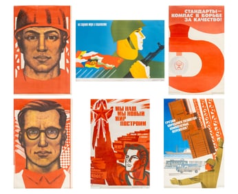 Russian Soviet Propaganda Posters, 6