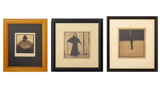 Sir William Nicholson Figural Prints on Paper, 3