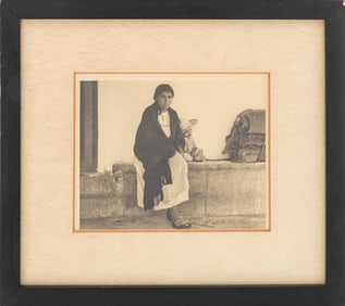 Paul Strand "Woman and Baby, Hidalgo" Photogravure