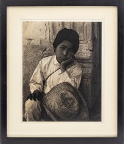 Paul Strand "Boy, Uruapan" Photogravure