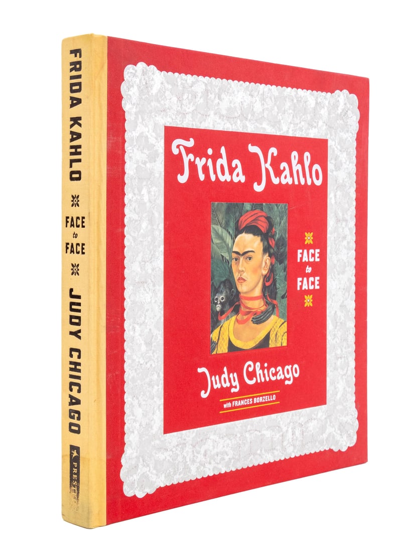 Judy Chicago Signed "Frida Kahlo: Face to Face" (1 of 7)