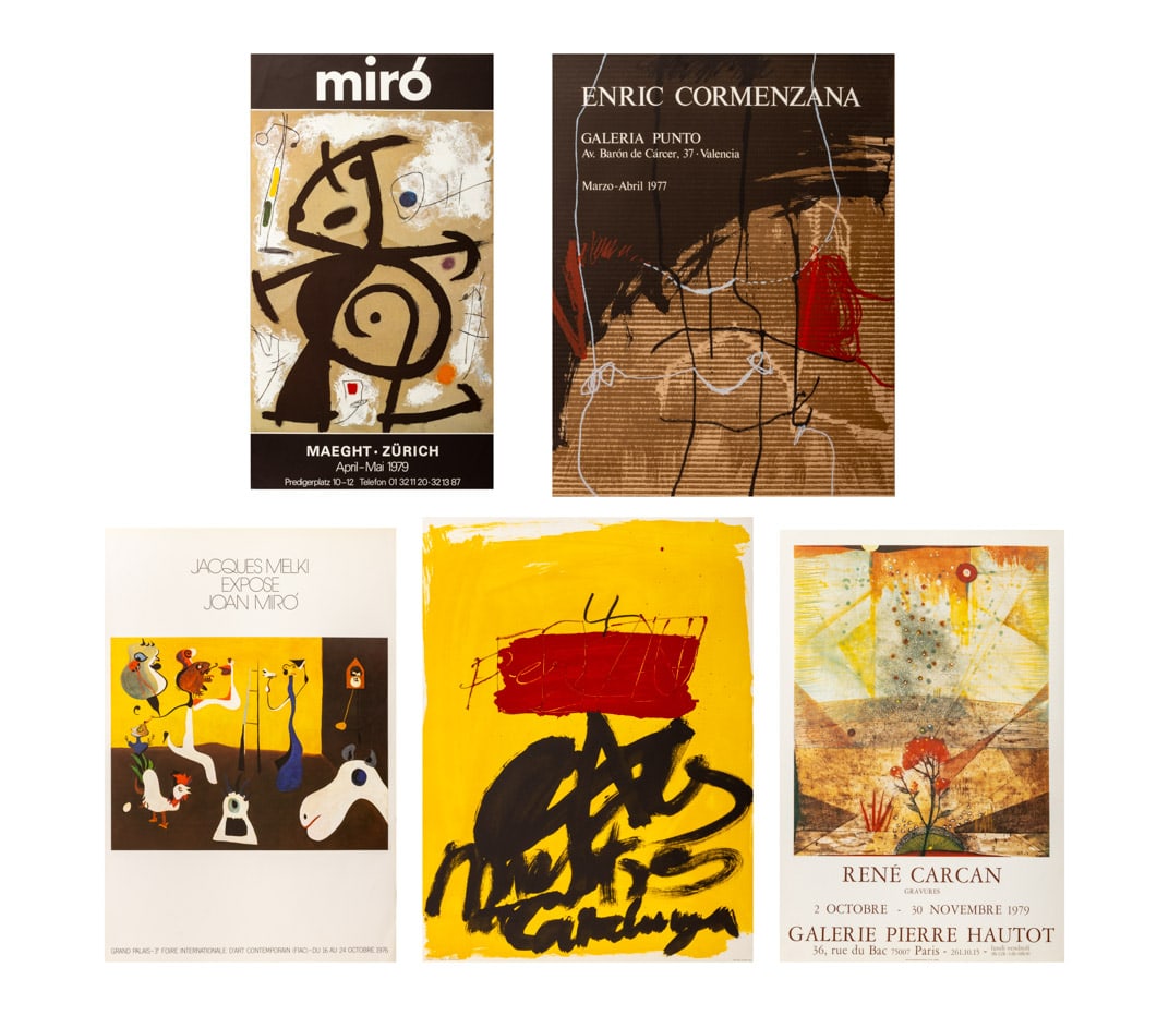 Galerie Maeght, Miro, Etc. Exhibition Posters, 5 (1 of 20)