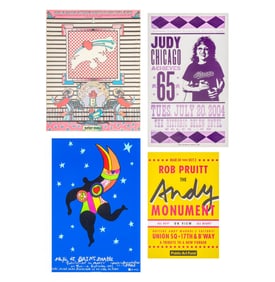 Artist and Art Exhibition Posters, 4