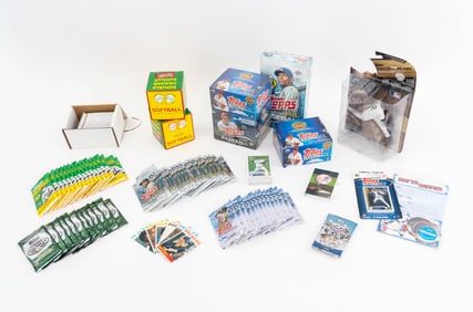 Collection of Baseball Cards and Ephemera, 50+