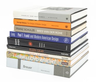 Books on Modern Architecture and Design, 9