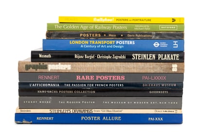 Books on Vintage Posters, 12