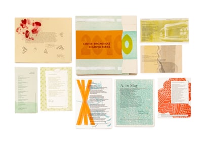 "Center Broadsides 2010 Reading Series" Portfolio