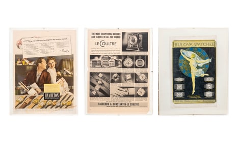 Vintage Watch Advertising Ephemera, 3