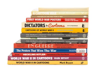 Books on Posters and Cartoons of WWI and WWII, 15