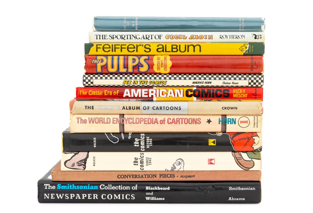 Books on Cartoons and Cartoon History, 12 (1 of 14)