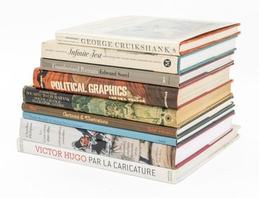 Books on Caricatures and Illustrations, 9