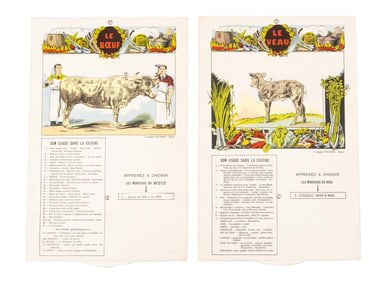 French Butcher Diagrams, 2