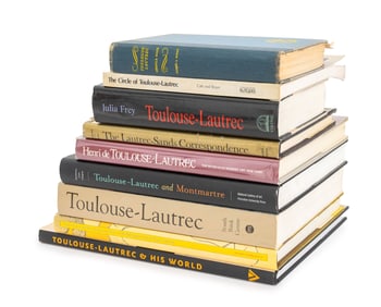 Books on Henri de Toulouse-Lautrec, 9