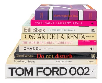 Books on Fashion and Fashion Designers, 9