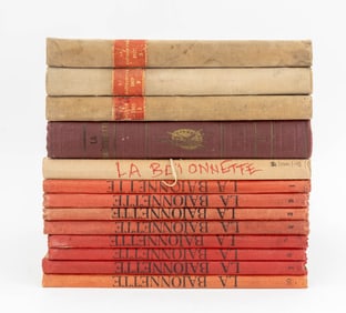 Bound "La Baionnette" Books, 13