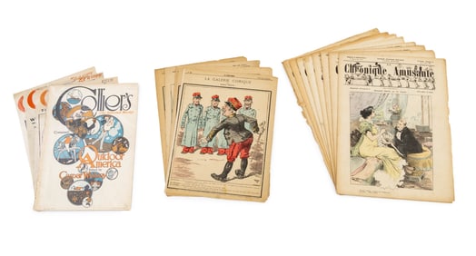 French & American Magazines, 80+