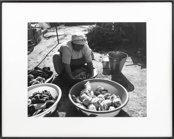 Arthur Mones "Turkey" Gelatin Silver Print, 1993