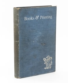 Charles Jacobi "Some Notes on Books and Printing"