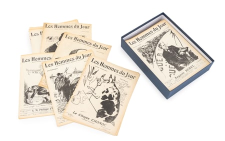 "Les Hommes du Jour" Weekly Magazines, 100+