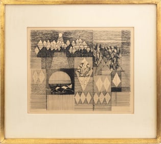 Jean Couy "Le Maraudeur" Engraving