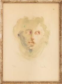 Leonor Fini "Portrait of a Woman" Lithograph