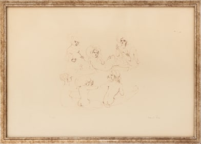 Leonor Fini "Erotica II" Etching