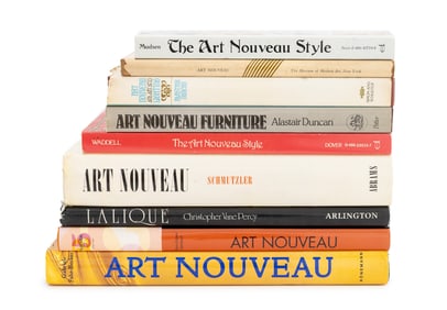 Books on Art Nouveau Furntiure and Design, 9