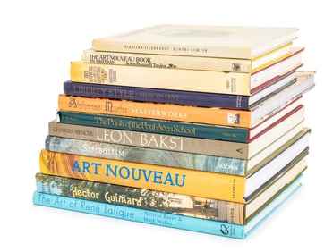 Books on Art Nouveau Design & Artists, 11