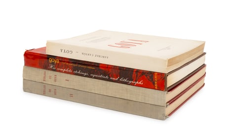 Books on Francisco de Goya, 4