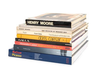 Books on Modernism and Modern Artists, 9