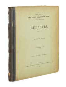 Edouard Naville "Bubastis" First Edition, 1891