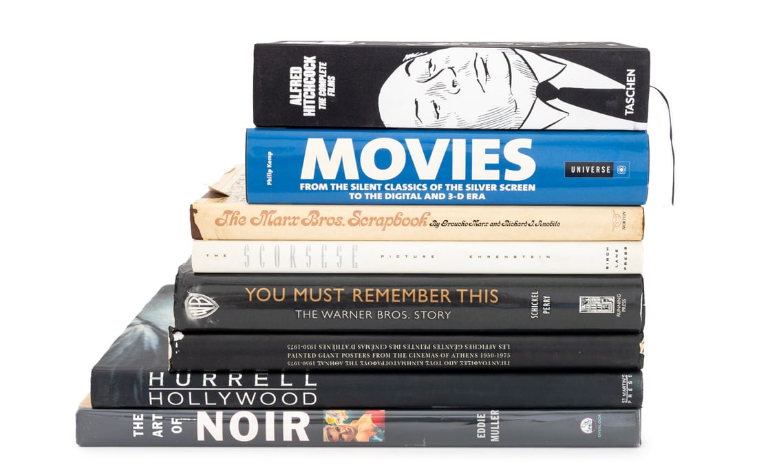 Books on Directors, Film, and Art of Hollywood, 8 (1 of 10)