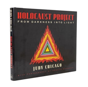 Judy Chicago Signed "Holocaust Project", 1993.