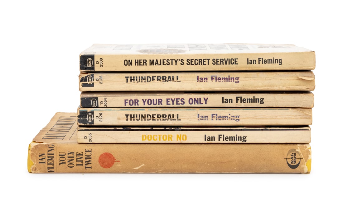 Ian Fleming Books, 6 (1 of 7)
