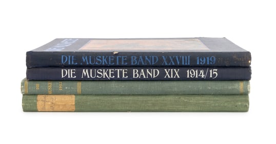 "Die Muskete", 1907-1919, 4 Volumes