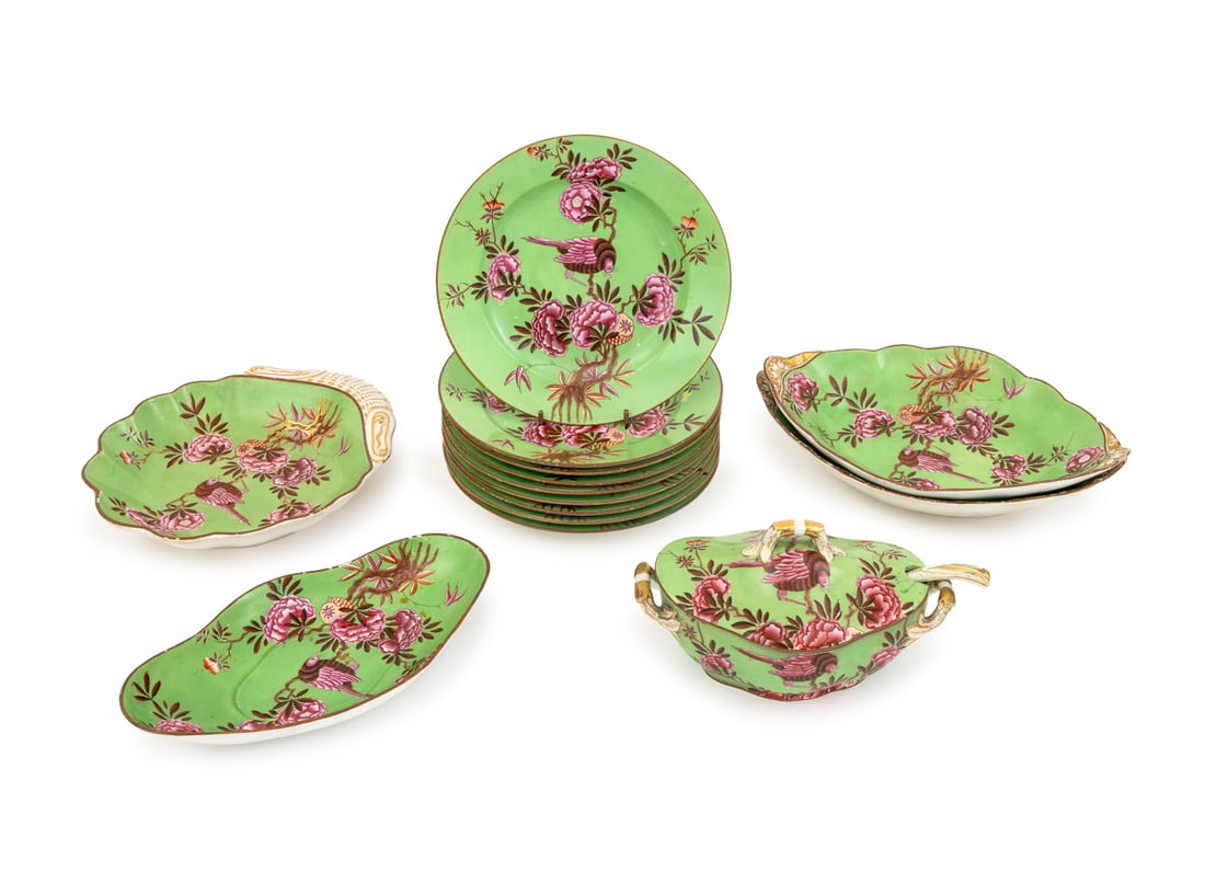 Spode Porcelain Dessert Service, 15 Pcs. (1 of 20)