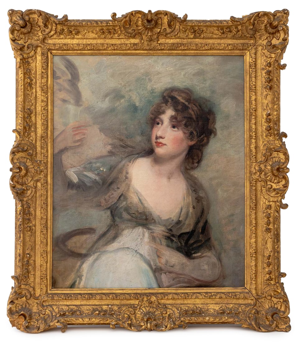 John Hoppner "Portrait of Jane..." Oil, ca. 1803 (1 of 14)