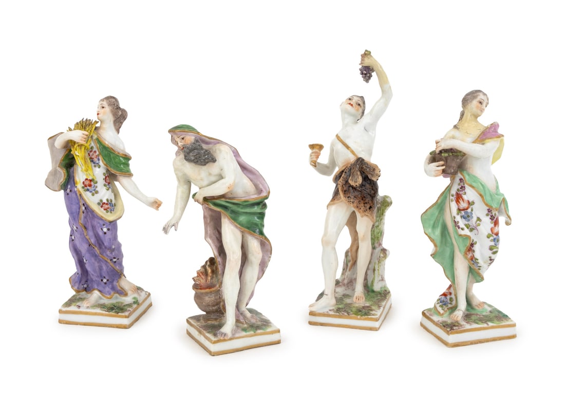Frankenthal Porcelain Four Seasons Personified, 4 (1 of 14)