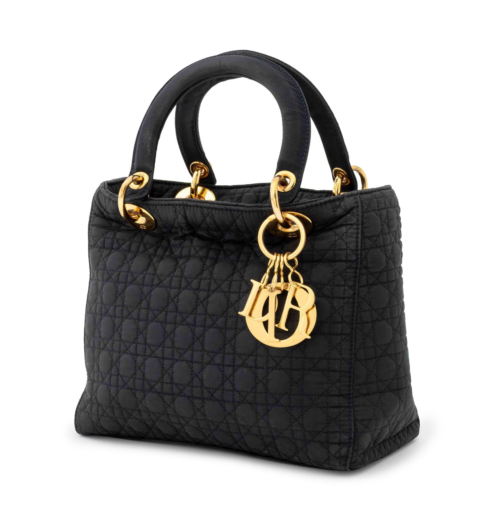 Christian Dior Lady Dior Black Cannage Handbag (1 of 7)
