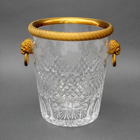 French Ormolu Mounted Cut Glass Centerpiece