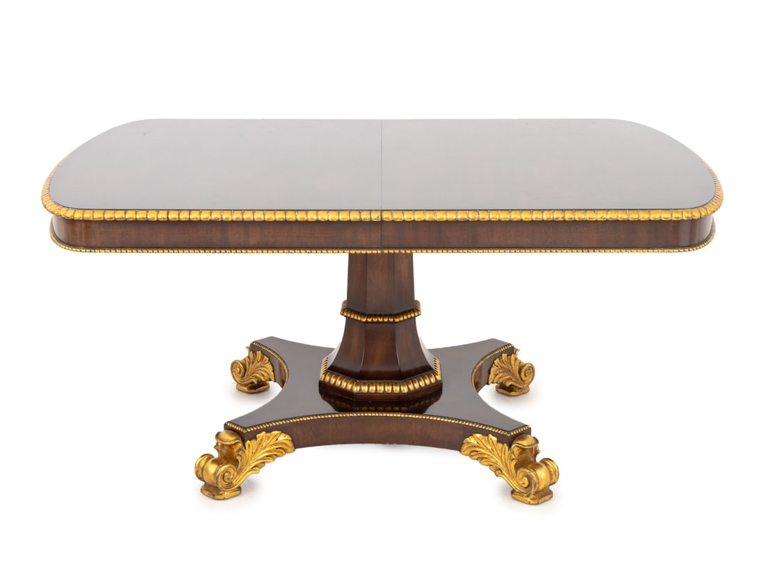 Regency Style Mahogany Extending Dining Table (1 of 9)