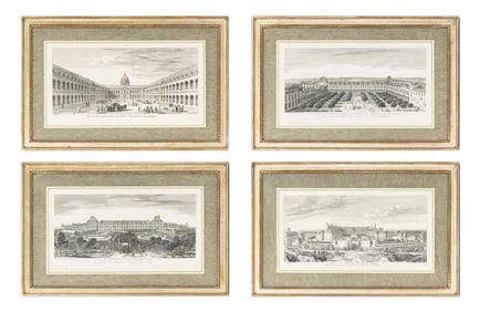 After Jacques Rigaud Architectural Engravings, 4